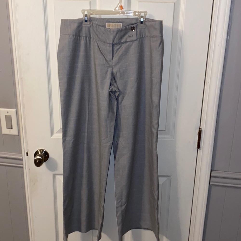 Light grey plain dress pant